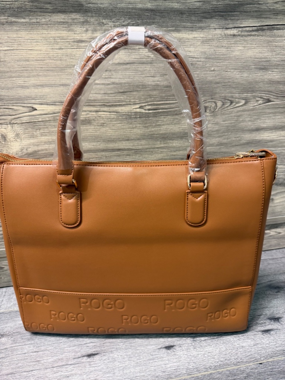 Brown ROGO Tote Bag - Picture 3 of 5